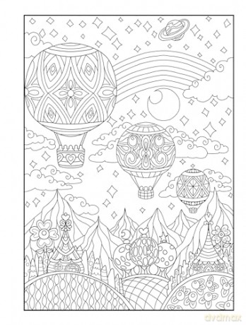Creative Haven Daydreams Coloring Book - Angela Porter [KSIĄŻKA]