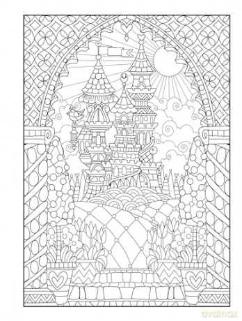 Creative Haven Daydreams Coloring Book - Angela Porter [KSIĄŻKA]