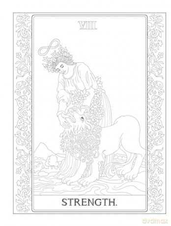 Creative Haven Tarot Coloring Book - Marty Noble [KSIĄŻKA]