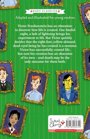 Creepy Classics: Frankenstein (Easy Classics): 1 (The Creepy Classics Children's Collection) - Mary Shelley [KSIĄŻKA]