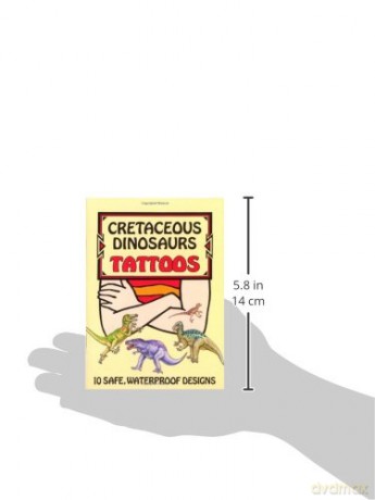 Cretaceous Dinosaurs Tattoos (Little Activity Books) - Eleanor H. Porter [KSIĄŻKA]