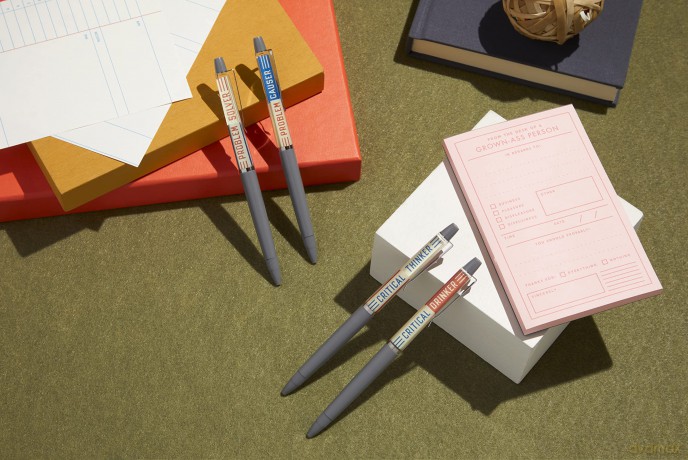 Critical Drinker Floaty Pen Set - Brass Monkey