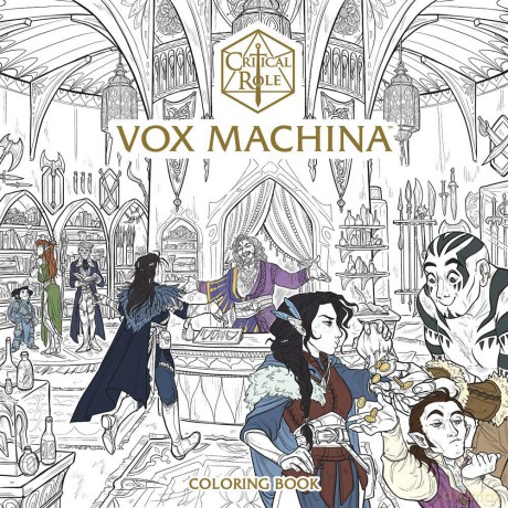 Critical Role: Vox Machina Coloring Book - Critical Role [KSIĄŻKA]
