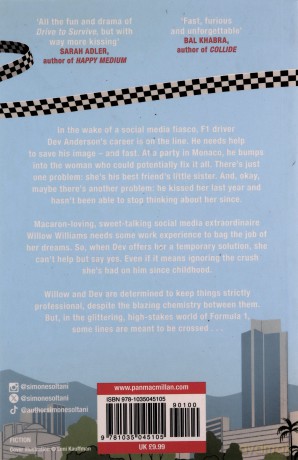 Cross the Line: a must-read, sizzling-hot and adrenaline fuelled, Formula 1 Romance - Simone Soltani [KSIĄŻKA]