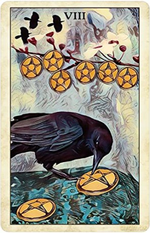 Crow Tarot Pocket Edition - M.J. Cullinane [KSIĄŻKA]