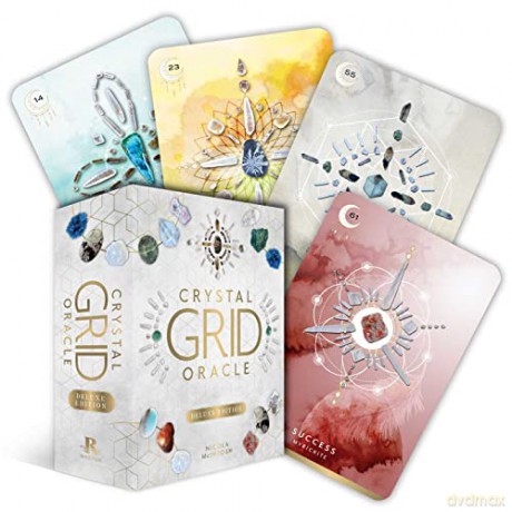 Crystal Grid Oracle - Deluxe Edition: Spiritual guidance using nature's tools - Nicola McIntosh [KSIĄŻKA]