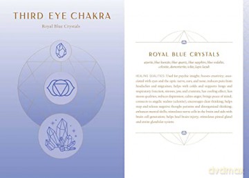 Crystal Healing Reflection Journal (Healing Crystals, Self-Care Journal) - Uma Silbey [KSIĄŻKA]