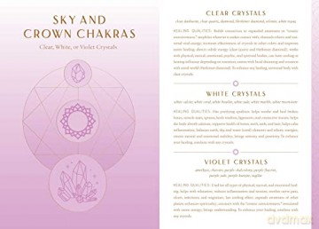 Crystal Healing Reflection Journal (Healing Crystals, Self-Care Journal) - Uma Silbey [KSIĄŻKA]