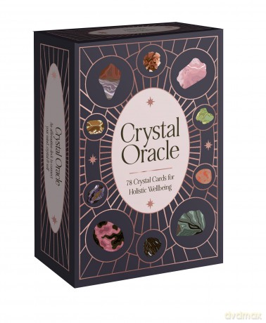 Crystal Oracle Deck: 78 crystal cards for holistic wellbeing - Kathy Banegas [KSIĄŻKA]