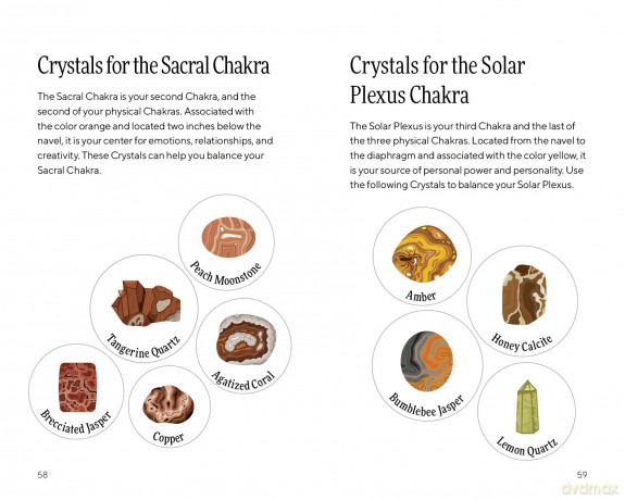 Crystal Oracle Deck: 78 crystal cards for holistic wellbeing - Kathy Banegas [KSIĄŻKA]