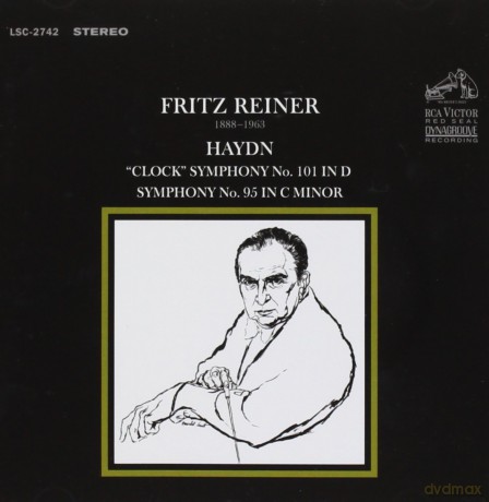 Fritz Reiner: Haydn: Symphony No. 101 In D "The Clock"; Symphony No. 95 In C Minor [CD]