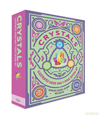 Crystals (Chakra Healing Crystals Set and Guidebook) - Igloo Books [KSIĄŻKA]