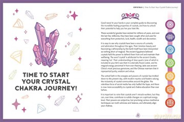 Crystals (Chakra Healing Crystals Set and Guidebook) - Igloo Books [KSIĄŻKA]