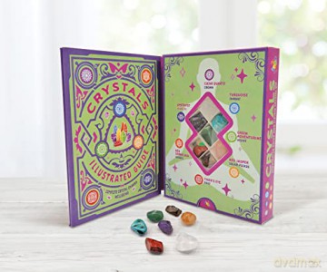 Crystals (Chakra Healing Crystals Set and Guidebook) - Igloo Books [KSIĄŻKA]