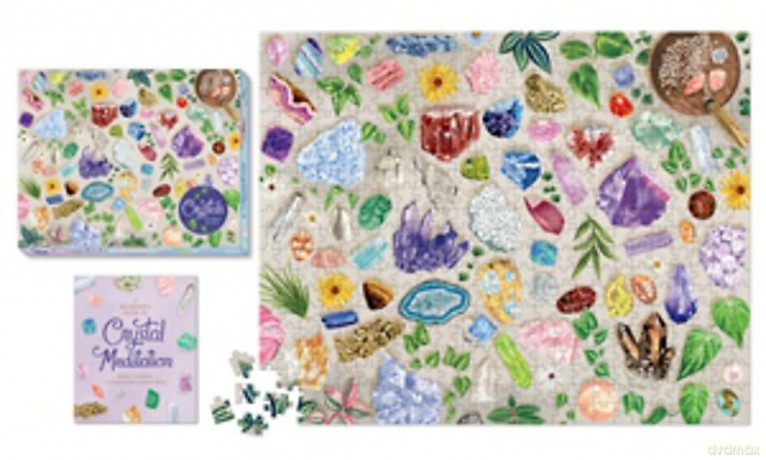 Crystals 500-Piece Puzzle - Pliny T. Young [KSIĄŻKA]