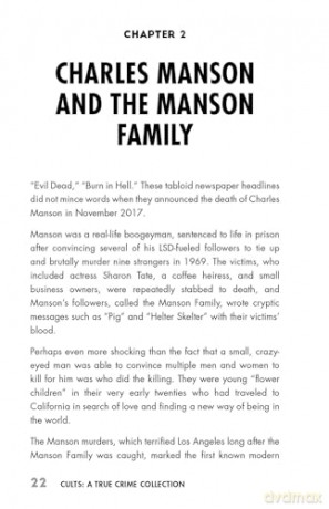 Cults: A True Crime Collection: The Shocking True Stories of Heaven's Gate, the Manson Family, Jim Jones, the Branch Davidians, and More Deathly Cases - Wendy Biddlecombe Agsar [KSIĄŻKA]
