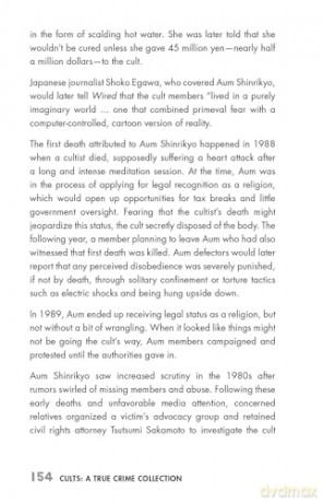 Cults: A True Crime Collection: The Shocking True Stories of Heaven's Gate, the Manson Family, Jim Jones, the Branch Davidians, and More Deathly Cases - Wendy Biddlecombe Agsar [KSIĄŻKA]