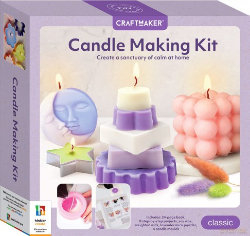 Curious Universe CraftMaker Candle Making Kit - Hinkler Pty Ltd [KSIĄŻKA]