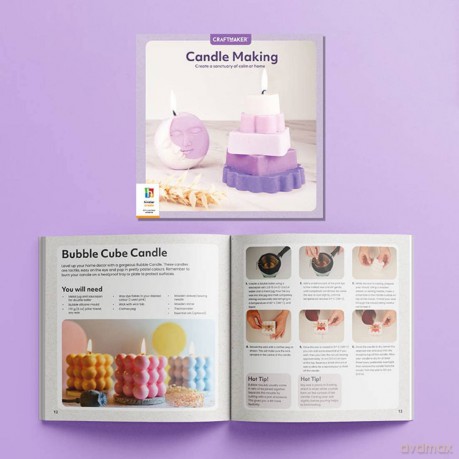 Curious Universe CraftMaker Candle Making Kit - Hinkler Pty Ltd [KSIĄŻKA]
