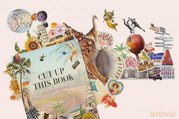 Cut Up This Book and Create Your Own Wonderland: 1,000 Unexpected Images for Collage Artists - Eliza Scott [KSIĄŻKA]