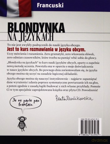 Blondynka na językach. Francuski [KSIĄŻKA]+[CD]