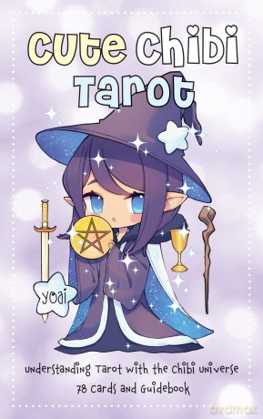 Cute Chibi Tarot: Understanding Tarot with the Chibi Universe - 78 Cards and Guidebook - Yoai [KSIĄŻKA]