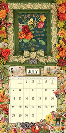 Cynthia Hart's Victoriana Wall Calendar 2024: For the Modern Day Lover of Victorian Homes and Images, Scrapbooker, or Aesthete - Cynthia Hart [KALENDARZ]