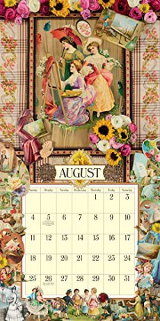 Cynthia Hart's Victoriana Wall Calendar 2024: For the Modern Day Lover of Victorian Homes and Images, Scrapbooker, or Aesthete - Cynthia Hart [KALENDARZ]