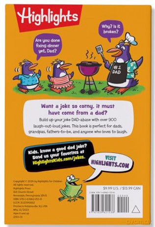 Dad Jokes: The Cheesiest, Corniest Joke Book Ever! (Highlights Joke Books) - Highlights [KSIĄŻKA]