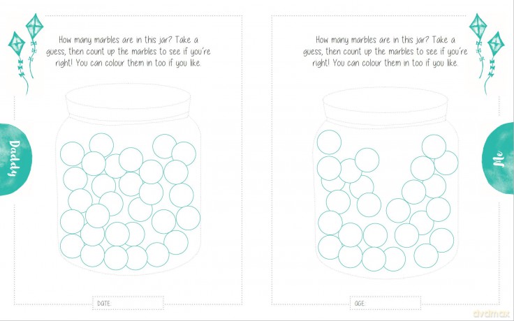 Daddy and Me: An Activity Book: Complete Together, Keep Forever - Rebecca Meldrum [KSIĄŻKA]