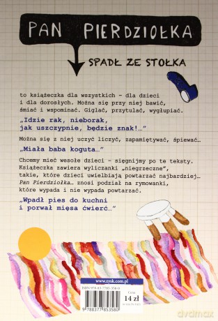 Pan Pierdziołka spadł ze stołka. Powtarzanki i Śpiewanki  [KSIĄŻKA]