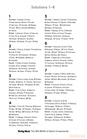 Daily Mail Big Book of Quick Crosswords Volume 7: Over 400 quick crosswords - Daily Mail [KSIĄŻKA]