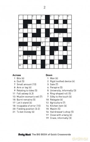 Daily Mail Big Book of Quick Crosswords Volume 7: Over 400 quick crosswords - Daily Mail [KSIĄŻKA]