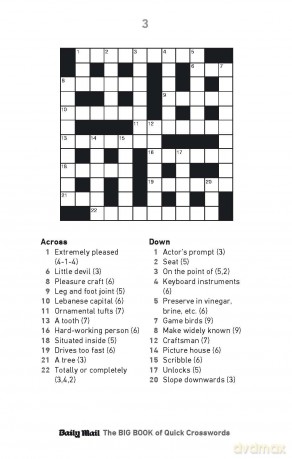 Daily Mail Big Book of Quick Crosswords Volume 7: Over 400 quick crosswords - Daily Mail [KSIĄŻKA]