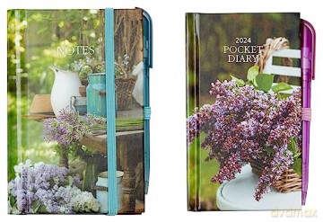 Dairy Diary 2024 Pocket Diary Set - Louise Burfitt [KSIĄŻKA]