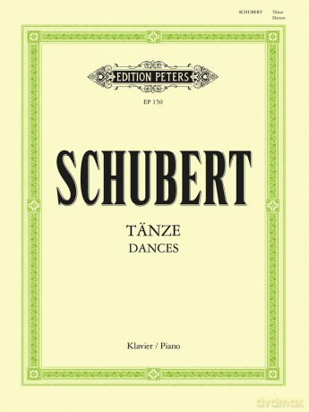 Dances for Piano: Including Waltzes, Ländler, German Dances, Minuets, Écossaises (Edition Peters) - Franz Schubert [KSIĄŻKA]