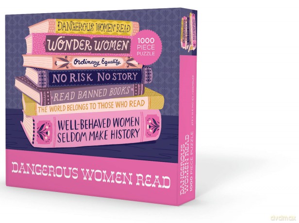 Dangerous Women Read Puzzle - Gibbs Smith Gift (Created by) [KSIĄŻKA]