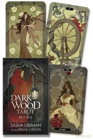 Dark Wood Tarot Mini Deck - Sasha Graham [KSIĄŻKA]
