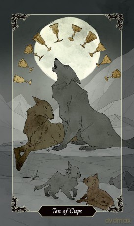 Dark Wood Tarot Mini Deck - Sasha Graham [KSIĄŻKA]