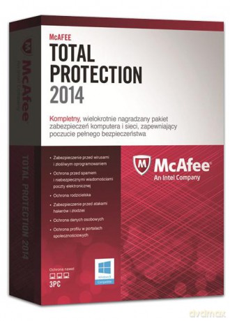 McAffe Total Protection 2014 3PC [PROGRAM PC]