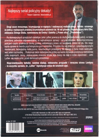 Luther seria 2 (BBC) [2DVD]