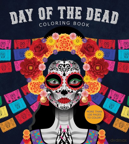 Day of the Dead Coloring Book: More than 100 Pages to Color! (Chartwell Coloring Books) - Editors of Chartwell Books [KSIĄŻKA]