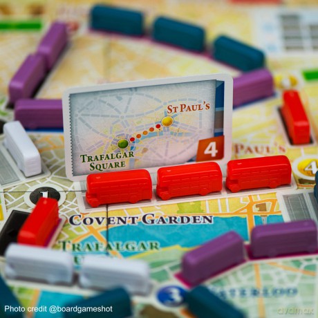 Days of Wonder | Ticket to Ride London Board Game | Ages 8+ | For 2 to 4 players | Average Playtime 10-15 Minutes [KSIĄŻKA]