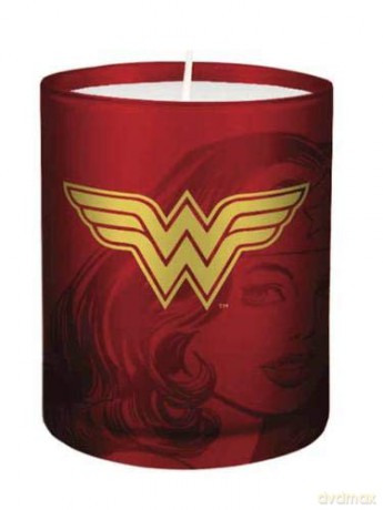 DC Comics: Wonder Woman Glass Votive Candle (Luminaries) - Insight Editions [KSIĄŻKA]