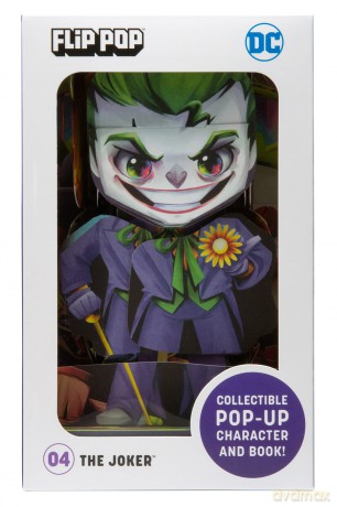 DC Flip Pop: The Joker (Reinhardt Pop-up Studio) - Matthew Reinhart [KSIĄŻKA]
