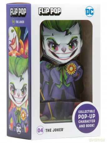 DC Flip Pop: The Joker (Reinhardt Pop-up Studio) - Matthew Reinhart [KSIĄŻKA]