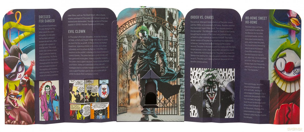 DC Flip Pop: The Joker (Reinhardt Pop-up Studio) - Matthew Reinhart [KSIĄŻKA]