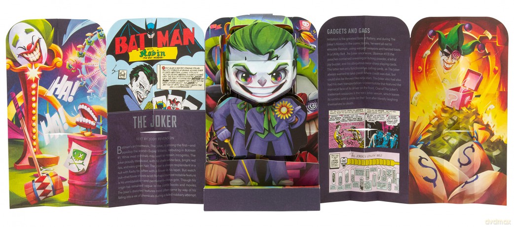 DC Flip Pop: The Joker (Reinhardt Pop-up Studio) - Matthew Reinhart [KSIĄŻKA]