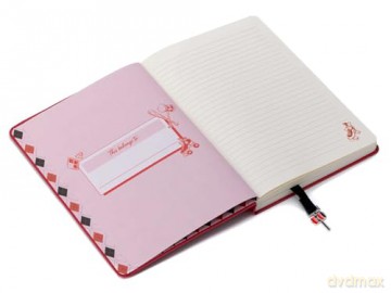 DC: Harley Quinn Journal with Ribbon Charm - Insight Editions [KSIĄŻKA]