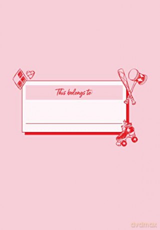 DC: Harley Quinn Journal with Ribbon Charm - Insight Editions [KSIĄŻKA]